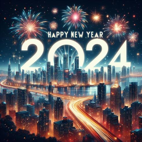 Happy New Year 2024 Images - BestReviewIndia