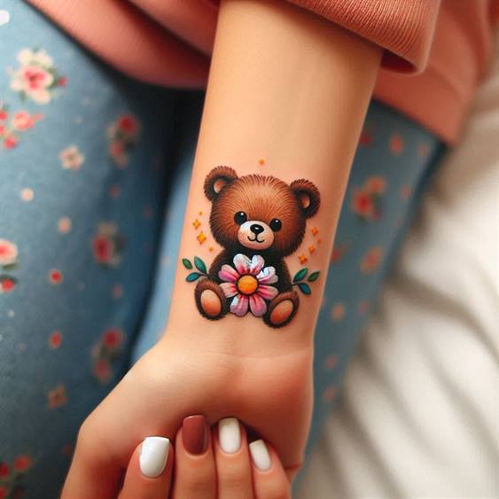 Read more about the article Images of Teddy Tattoo Designs on Wrist